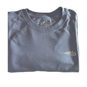 Reel Life Men's XL (48x31) Short Sleeve Graphic Tee Blue